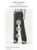 Women's Fashionable Gray Fleece-Lined Winter Pants: Petite, Narrow, or Wide-Leg Acetate Wool Sweatpants.
