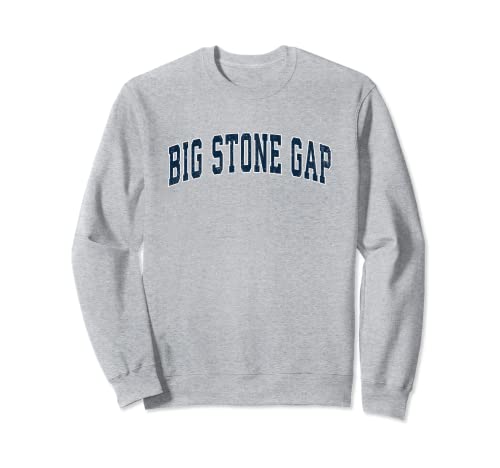 Big Stone Gap Virginia VA Vintage Sport Design Navy Sweatshirt