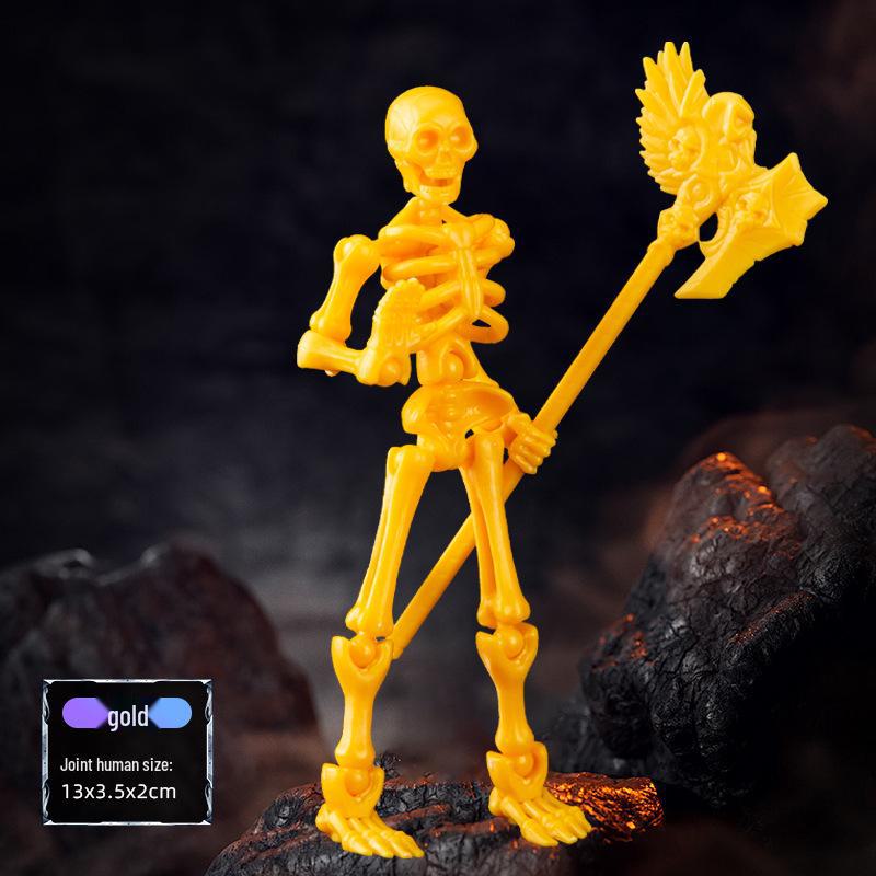 3D Movable Skeleton Model: Educational Assembly Toy for Kids