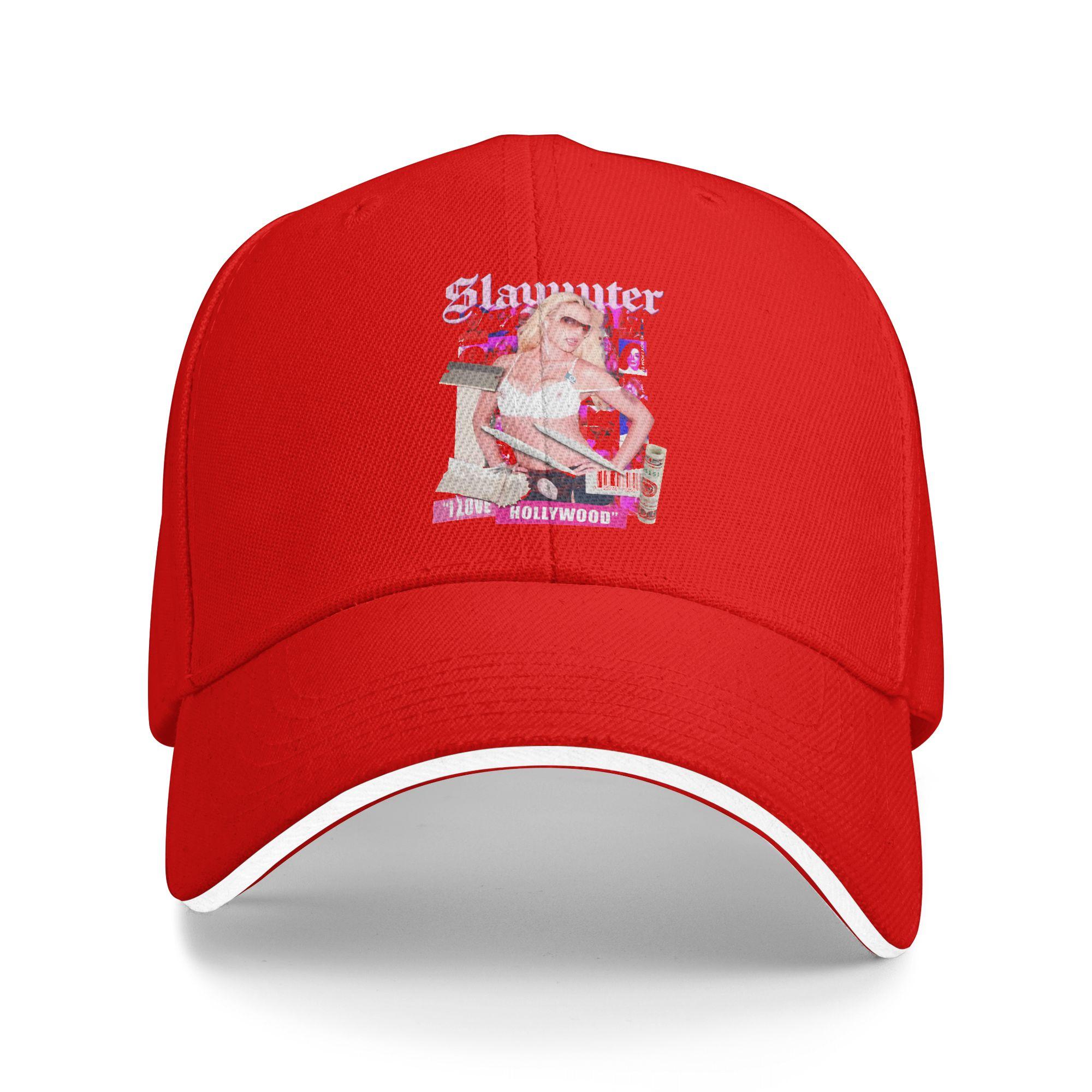 Summer Slayyyter American Singer Baseball Cap Fitted Retro Design Sun Hip Hop Hats Unisex Adult Adjustable Snapback Cap One Size