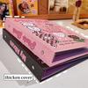 A5 Retro Hardcover Kpop Binder Pocards Holder Book 3Inch Card Po Album Collect Book Cute Loose-Leaf Album Binder Storage Quality