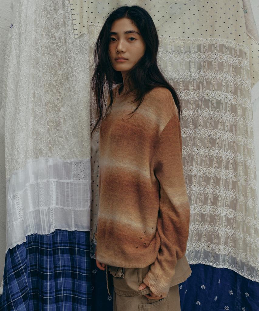 FRITUR Gradation Knit 2Color_F243Kn02