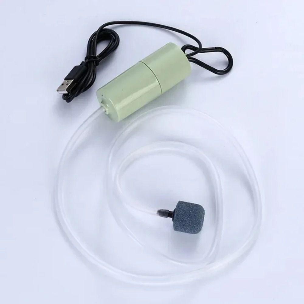 1Pcs Silent Air Compressor Fish Tank USB Aerator Oxygenator Durable Oxygen Air Pump