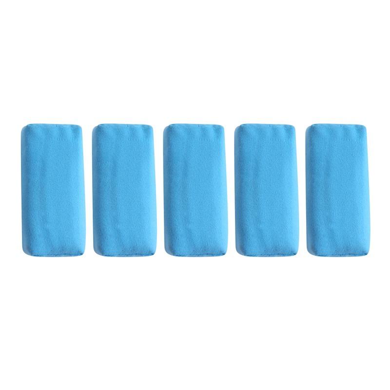 Practical 5/10 PCS Car Detailing Suede Sponge Applicator Ceramic Coating Polishing Paint Care Waxing Polish Block Cleaning Tool