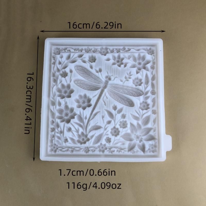 DIY Home Office Decoration Mold Flexible Kitchen Wall Decoration Silicone Mold for Creating Resin Hanging Crafts