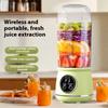 10 Blades Handheld Blender Bottle Wireless Electric Juice Blender Cup  Home Use