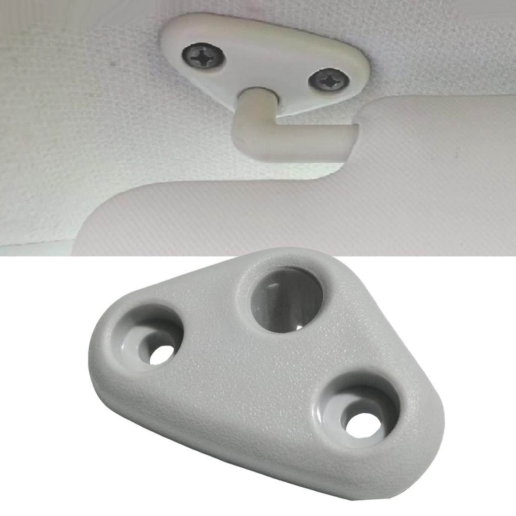 Plastic Holder Sun Visor Bracket For 2008-2014 STI Part Number 92011SC031LO Robust Mounting Design For Sun Visor Repair Gray