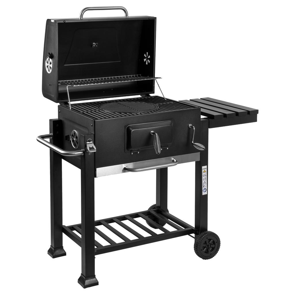 Grill Ogrodowy Węglowy Vulcan Z Żeliwnym Rusztem