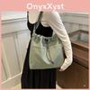 Fashionable 2024 Casual Large Tote Bag For Women Spacious Oxford Fabric Design