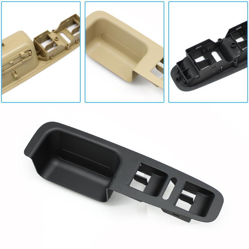 Car Front Rear Left Right Door Window Switch Cover Panel Trim Replacement For VW Volkswagen Touareg 2003-2010