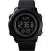 Timever Digital Sports Watch Men's Waterproof Stopwatch Alarm Outdoor LED Black Large Display