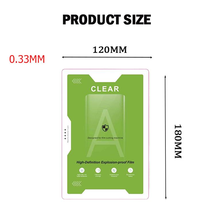 Factory Price Frosted HD PET Hydrogel Film 100% Explosion-proof Screen Protector for Cutting Machine