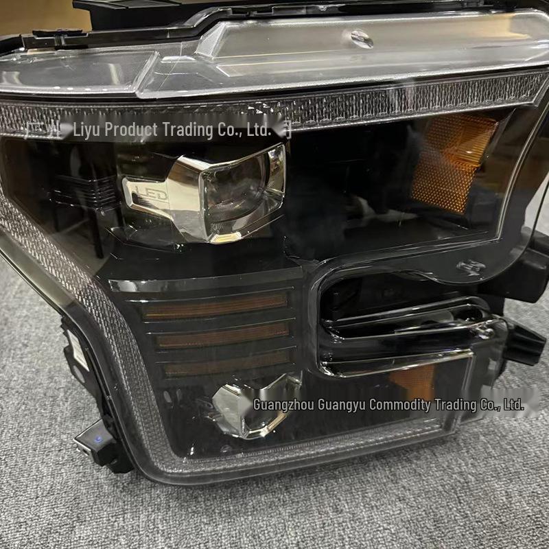 LED Headlights with Flowing Turn Signals & DRL for 2015-2020 Ford F150 Raptor
