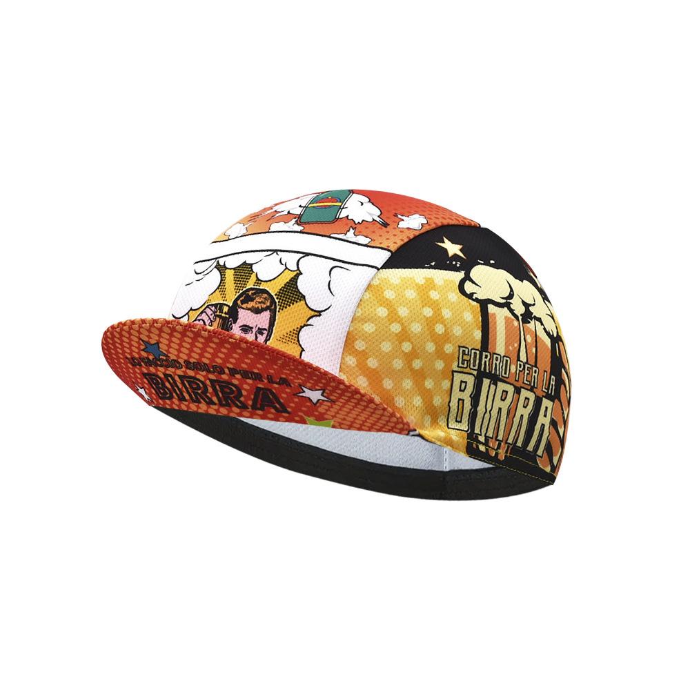 Căciulă de ciclism pentru bărbați, cască cu căciulă cu căptușeală interioară, pălărie de soare pentru femei, căciulă de ciclism pentru exterior