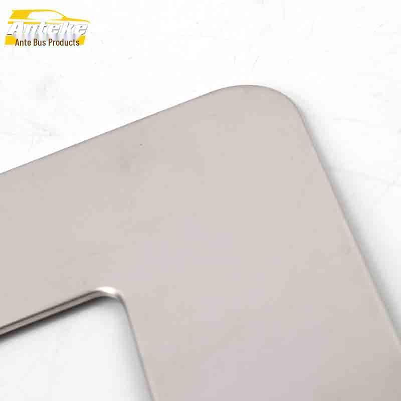 VV7 Driver's Side Stainless Steel Console Storage Box Decorative Sticker
