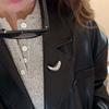 Broche de Joia de Pano Broche de Croissant Pinos de Lapela Únicos Material de Liga Adequado Para Roupas e Bolsas de Mulheres Meninas Dropship