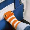 Funny Cotton Cartoon Eel Socks Harajuku Street Sweat-absorbent Stripes Socks Casual Breathable Mid Tube Socks