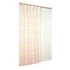 Univer Cat Print Drape Lace Curtain 100cm Wide X 135cm Set of 4 & Set, "Sanpodanyan" (Sanpo Danyan), Pink, Long,