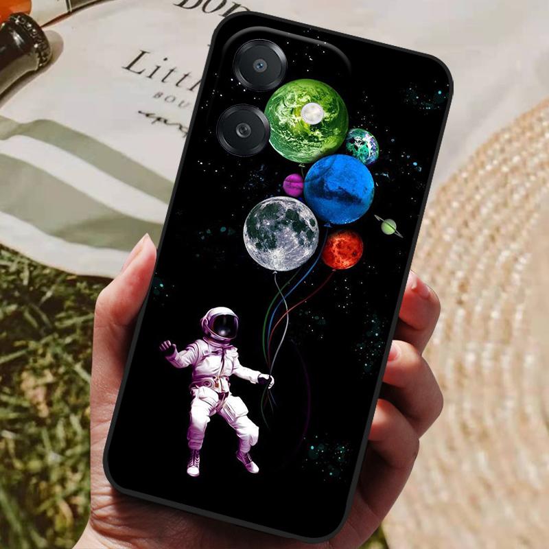 Para OPPO A3 A3x Funda Lujosa Cubierta Trasera de Silicona Funda de Teléfono para OPPO A3x 4G 5G Fundas A 3 3x Parachoques Suaves Coque A60 5G Lindas Capas