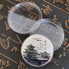 Tourist attraction commemorative coins, Four Famous Towers, Yueyang Yellow Crane Tower, metal cultural and creative souvenirs and gifts