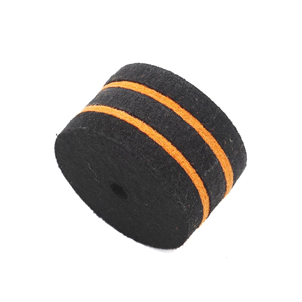 1 Piece Drum Beater Felt Pads Replacement Kick Drum Foot Pedal Beater Hammer Head Percussion Instrument Accessories Part