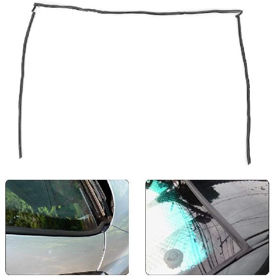 KIMISS Windshield Weatherstrip, Front Windshield Trim Seal Molding Weatherstrip Fit for 5 Series E39 528i 540i M5 51318159784