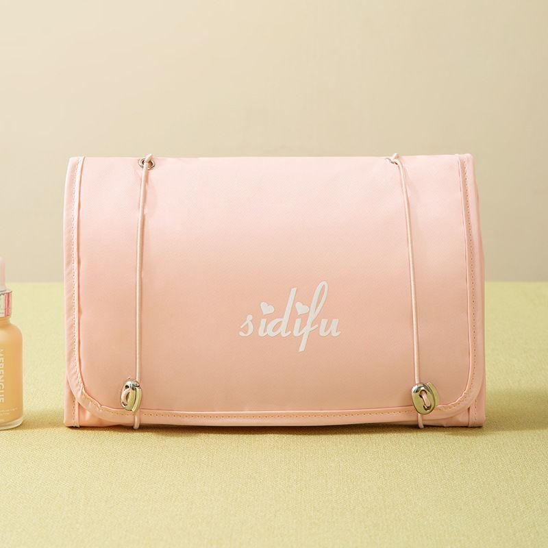 1pc New Four In One Makeup Bag for Travel, Portable, Multi Functional, Large Capacity, Detachable, Toilet and Storage Bag