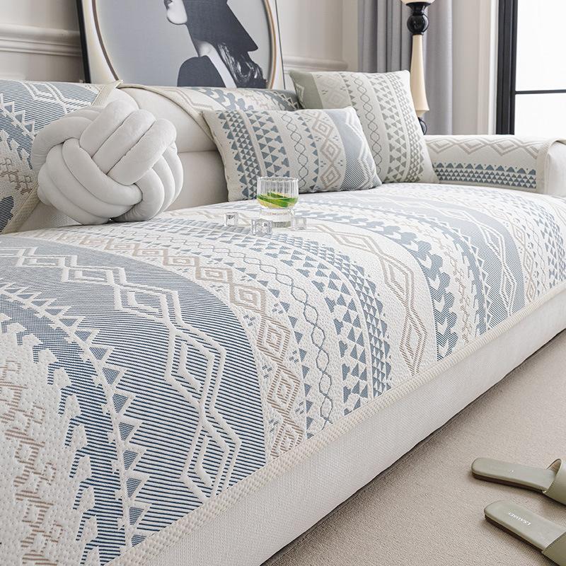 Cool Doudou Special-Shaped Sofa Cushion New Summer Cool Silk Sofa Mat Seat Cushion Non-Slip Sofa Cover Towel