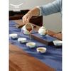 Auratic Mr. Porcelain Pearl of the Sea 9-Piece Tea Set