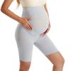 Maternity Högmidjade Underkläder Mage-Stödjande Formande Shorts