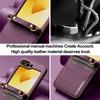 High Quality Crossbody Wallet Phone Case for Samsung Galaxy Z Flip 7 6 5 4 3 Card Holder Detachable Lanyard Leather Mobile Cover