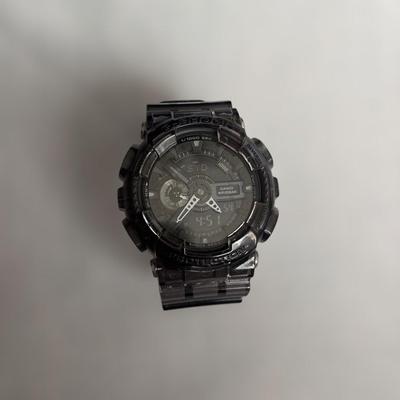 Used CASIO G-SHOCK Skeleton Black Watch Body