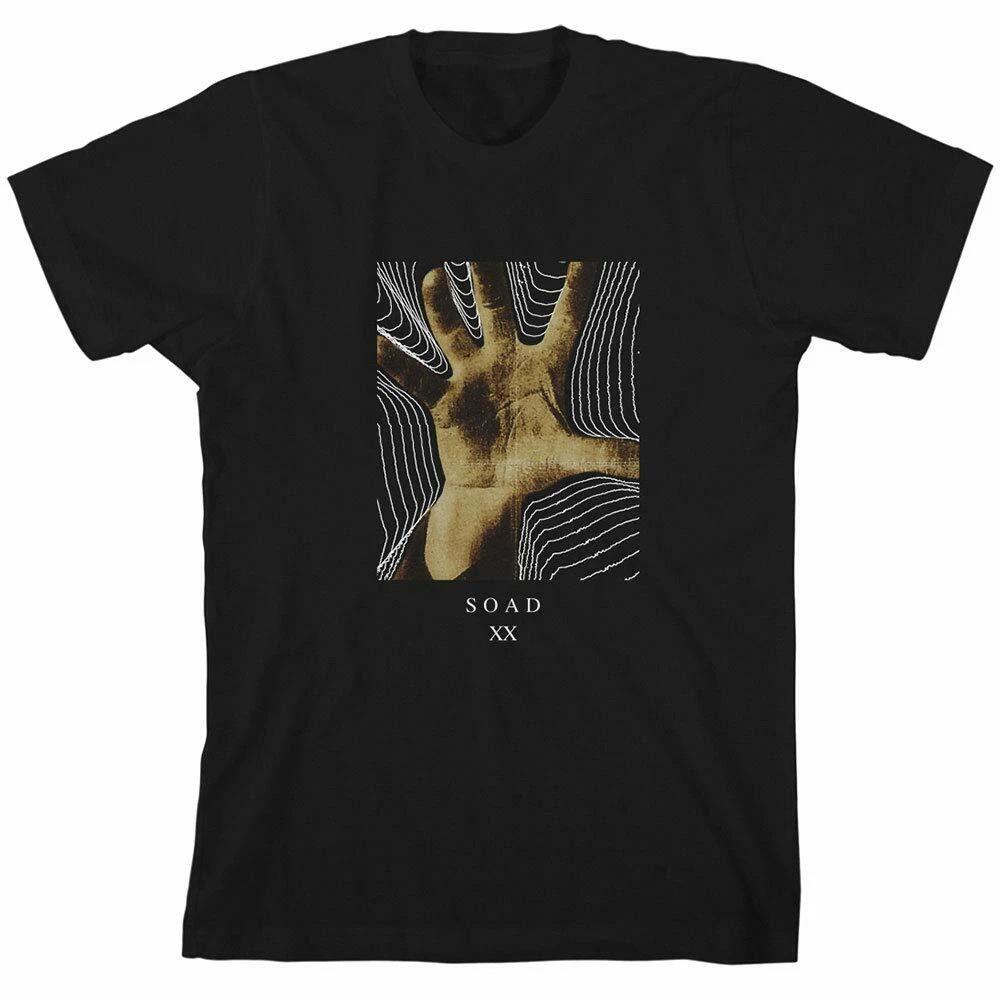 Authentic SYSTEM OF A DOWN Hand Anniversary T-Shirt M NEW XL