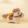 Cute Plush Horse Ornament Creative Cartoon Steed Doll Adorable Zodiac Pony Figurine  Year of Horse