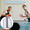 Pickleball Paddle Bag with Buckle Smooth Zipper Large Capacity Portable Multifunctional Storage Bag