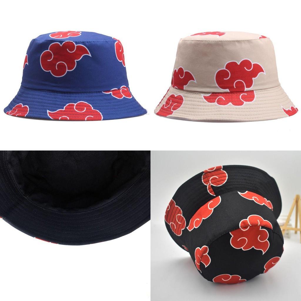 Trendy Cotton Blend Naruto Hat Akatsuki Fisherman Cap For Spring And Summer Unisex