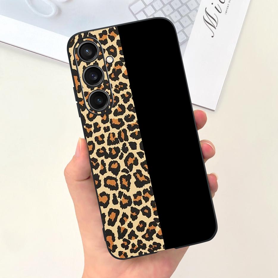 For Samsung Galaxy A55 Case Pretty Cartoon Girls Sunflower Cover Soft TPU Phone Case For Samsung A15 A25 A35 A55 5G Fundas Coque