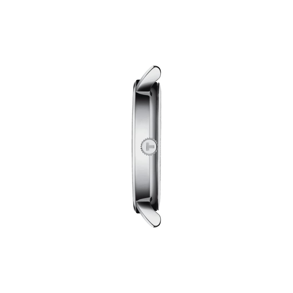 Tissot Edelstahl silbernes Zifferblatt Herren Modeuhr T143.210.11.033.00