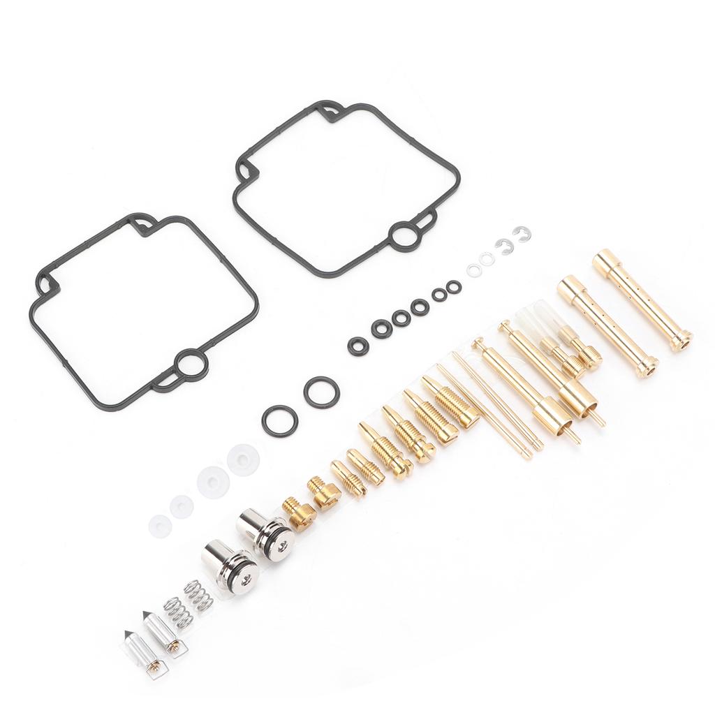 2 Sets Carburetor Rebuild Kit Carb Overhaul Replacement for Suzuki GS500E DR250S DR350S