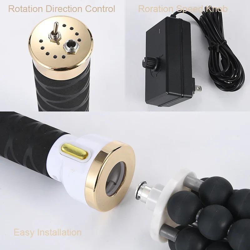 40W Electric Roller For Muscle Body Relaxing High Frequency Rolling Massage Fitness Anti-Cellulite Slimming Machine For Women