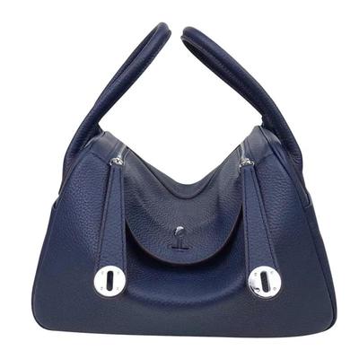 100% Echtes Leder Lindi Stil Tasche: KEIN LOGO, Luxuriöse Damen-Handtasche Mode Niedliche Seiten Tasche Klassische Tägliche Tragetasche