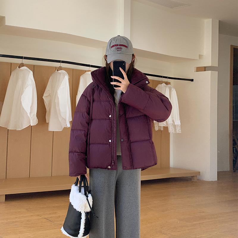 Autumn Winter Thicken Warm Parka Women Casual Sweety Solid Color Big Pocket Loose Long Hooded Coat Jackets Outwear
