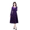 Chinese Style Long Sleeve Slimming Dress with Pockets - 2026 Autumn Collection