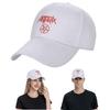 Anthrax Music Band Logo Baseball Caps Snapback Men Women Hats Casual Cap Streetwear Baseball Hat Casquette