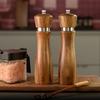 2pcs Manual Salt and Pepper Mill Ceramic Core Pepper Bottle Seasoning Tool Pepper Grinder  Cooking