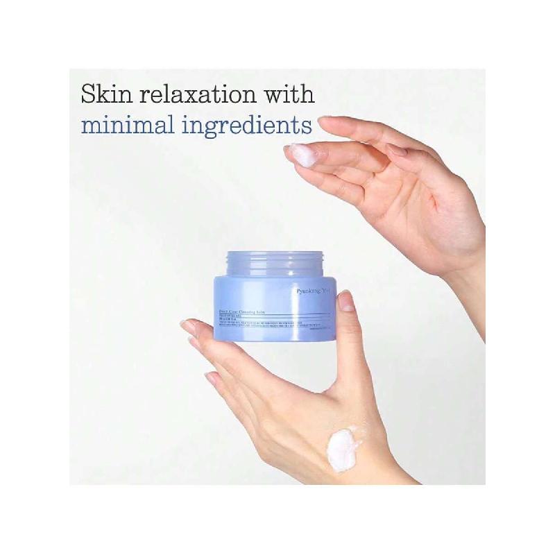 Pyunkang Yul Deep Clear Reinigungsbalsam, All-in-One Gesichtsreiniger zum Entfernen von starkem Make-up, Feuchtigkeitsspendendes Finish mit pflanzlichem Öl,(100ml)