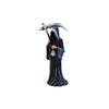 Halloween Statue with Scythe, Resin Figurine for Desktop Shelf Decor