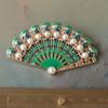 Spilla Brooch Vintage Leopardo Animale Palazzo Perla con Lega Galvanizzata Per Donne e Uomini