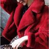 Autumn and winter new imitation mink coat women's short imitation fur silhouette coat imitation mink imitation fur