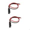 2pcs Universal 12AWG Solar Panel SAE Plug Cnecr Cable 400mm